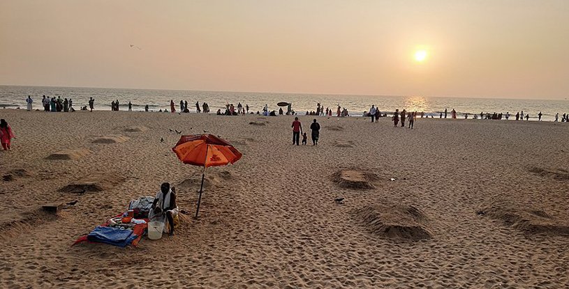 Varkala Beach in Kerala